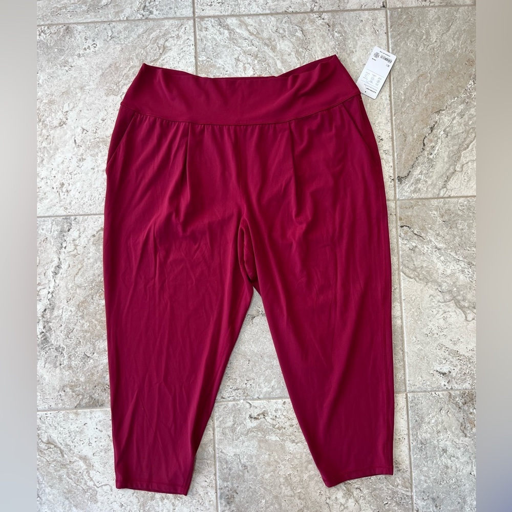Athleta NWT Elation Yoga Pant in Raspberry Red, size 2X - Picture 12 of 12